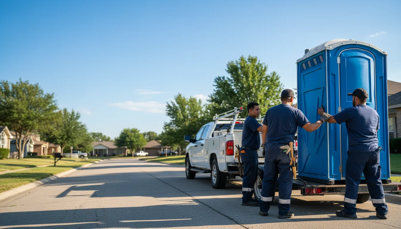 Portable Toilet Rental in Belton, TX near me